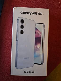 Helt ny Galaxy A55 + skärmskydd (värde 699)