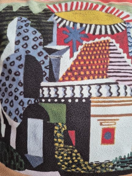 Prydnadskudde med motiv av Pablo Picasso