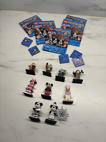LEGO Disney samlar figurer minifigurer
