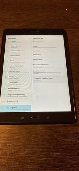 Samsung Galaxy Tab A surfplatta 16 GB