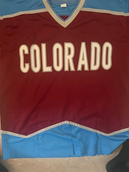 Colorado Lehkonen Ishockeytröja Signerad