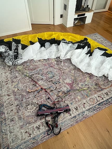 Ozone Frenzy 7 m² Komplett kitepaket