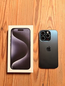 Apple iPhone 15 Pro mobiltelefon 128 GB