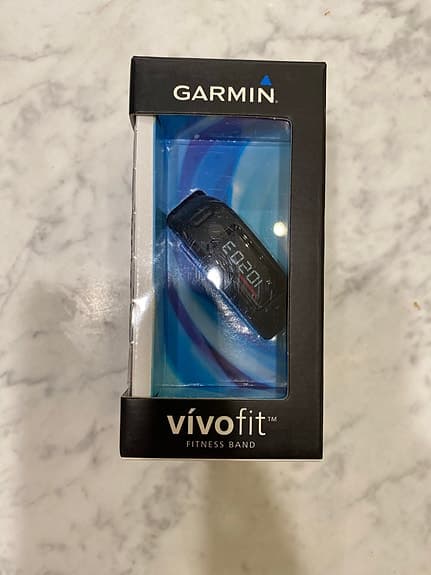 Garmin Vivofit Fitnessarmband svart