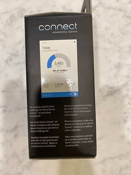 Garmin Vivofit Fitnessarmband svart