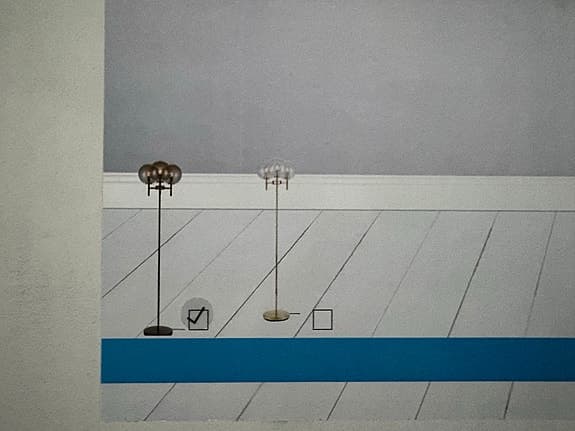 Markslöjd golvlampa