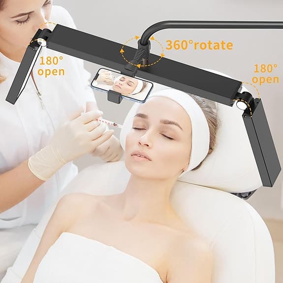 NY 180cm Hög, 60cm Lång Färgskiftande LED Warhammer, Smink, m.m.