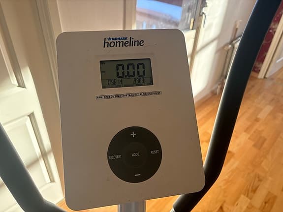 Monark Homeline 517X Crosstrainer träningsmaskin vit och svart