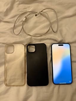 iPhone 15 Plus 128 GB – olåst – laddare ingår