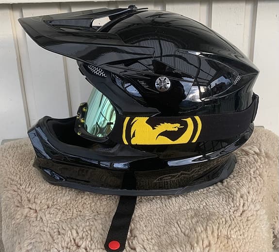 O’Neal  Crosshjälm och Glasögon Dragon