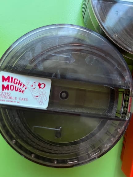 Projektor i plast mini movi 60-70 tal