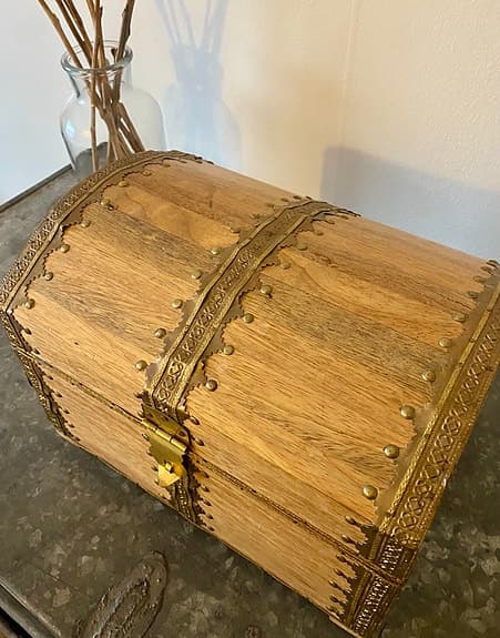 SKATTKISTA / FöRVARING / KISTA HANDGJORD