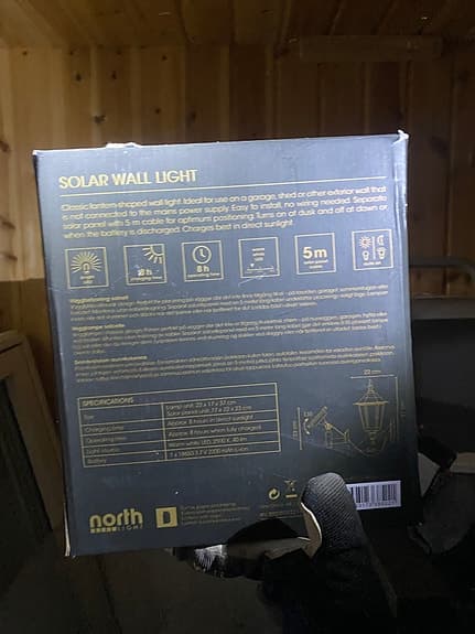 Solcells lampor 2 st