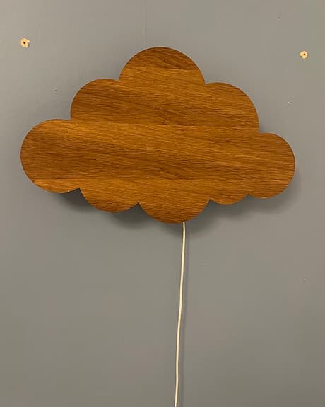 Vägglampa från Ferm Living - Smoked Oak