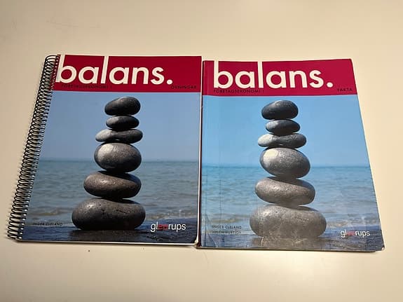 Balans Företagsekonomi 1 – Fakta & Övningar