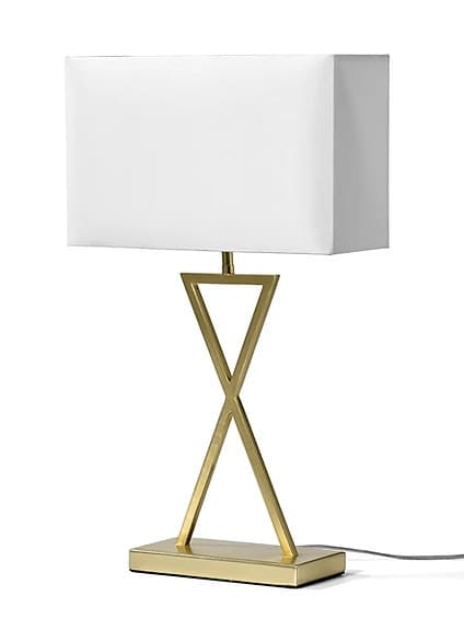 Två st Palais bordslampa i mässing