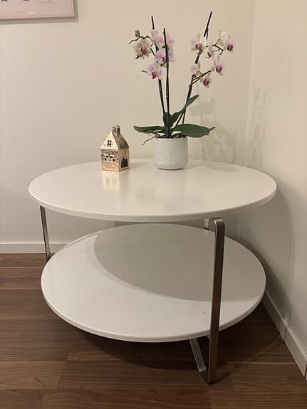 Soffbord Ikea Imfars vit