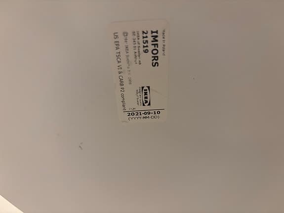 Soffbord Ikea Imfars vit