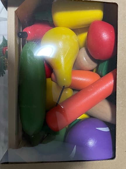 Frukt och grönsaker, 17 delar(Lekolar)