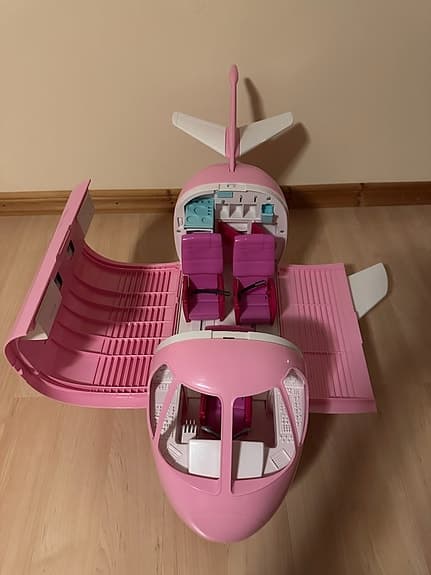 Barbie flygplan
