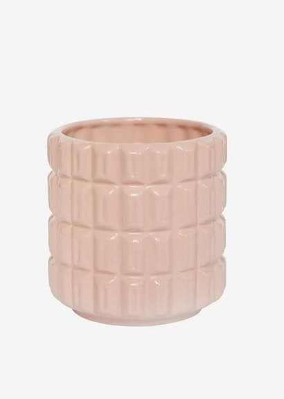 Isadeco Fashion Sunset Tower Pot, Dusty rose krukor