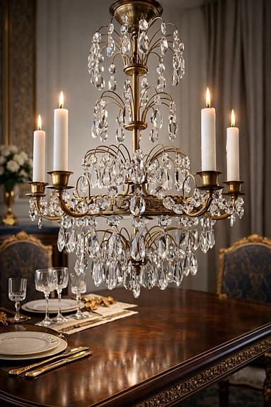 Äkta kristallkrona 1930-tal