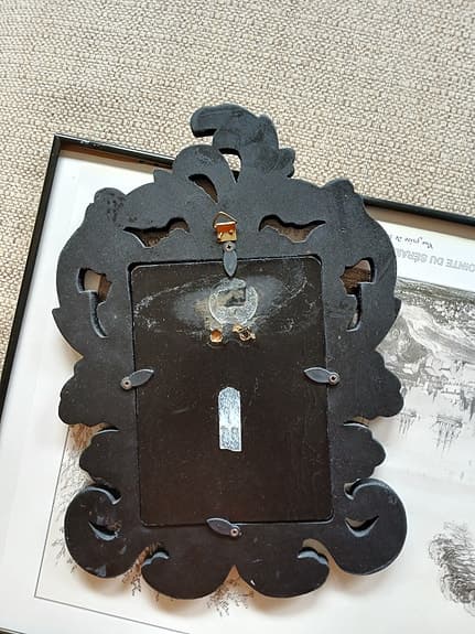 Spegel med dubbelfunktion