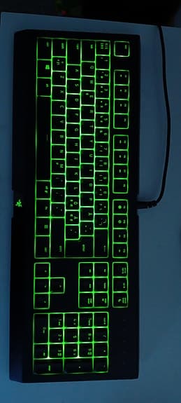 Razer BlackWidow Chroma Spel-tangentbord RGB-bakgrundsbelysning