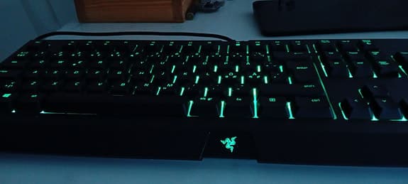 Razer BlackWidow Chroma Spel-tangentbord RGB-bakgrundsbelysning