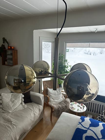 H&M Home - Taklampor i mässing