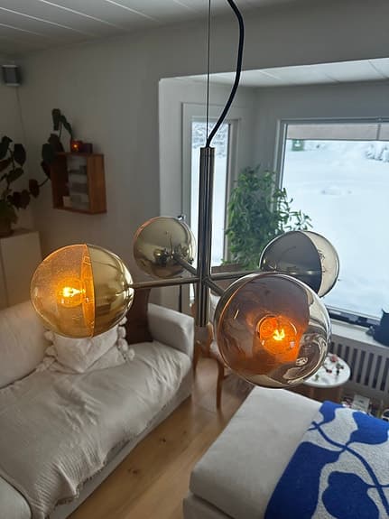 H&M Home - Taklampor i mässing