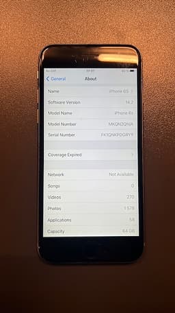 Apple iPhone 6S 64 GB – Olåst – Mycket bra skick