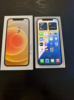 Apple iPhone 12 64 GB vit helt ny