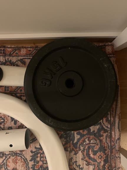 Century ställning för tung boxningssäck + Casall säck + vikter