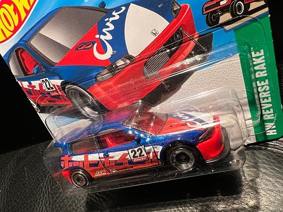 Hot Wheels Honda Civic Custom leksaksbil