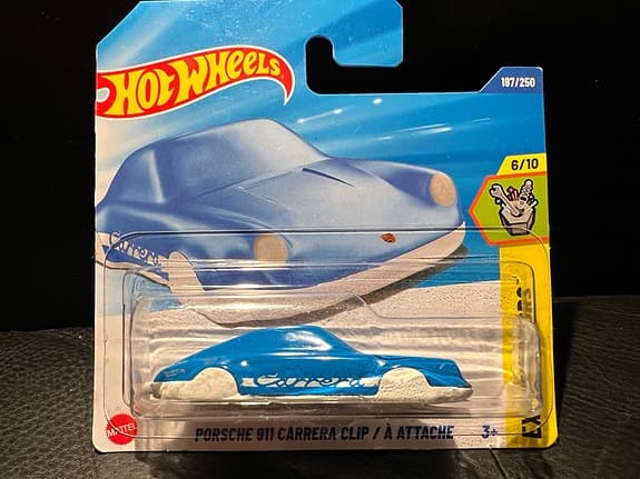 Hot Wheels Porsche 911 Carrera Clip A Attache