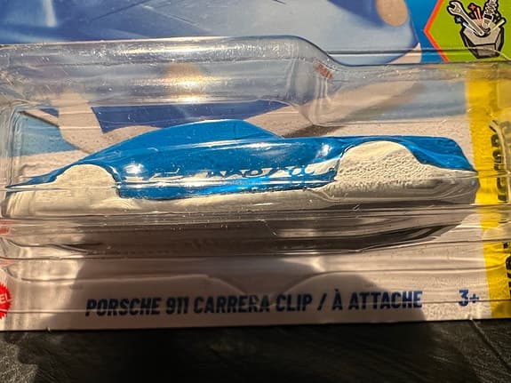 Hot Wheels Porsche 911 Carrera Clip A Attache