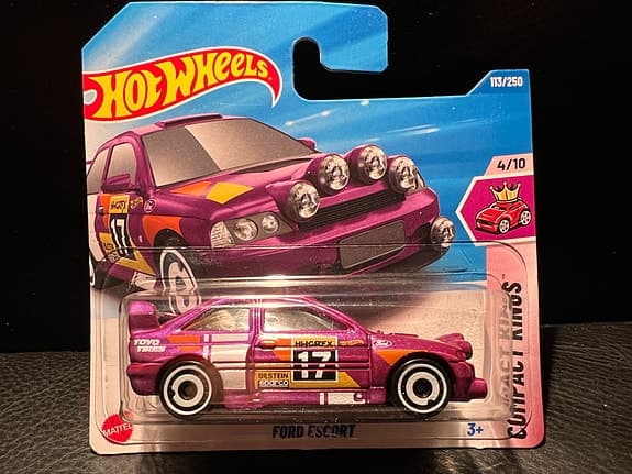 Hot Wheels Ford Escort leksaksbil