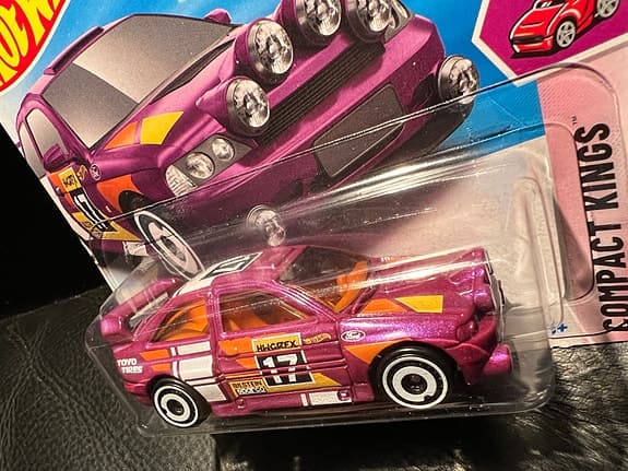 Hot Wheels Ford Escort leksaksbil