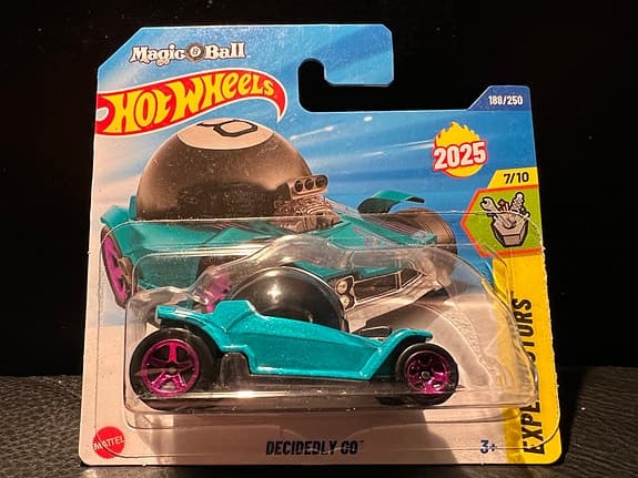 Hot Wheels Decidedly Go barnleksak bil blå