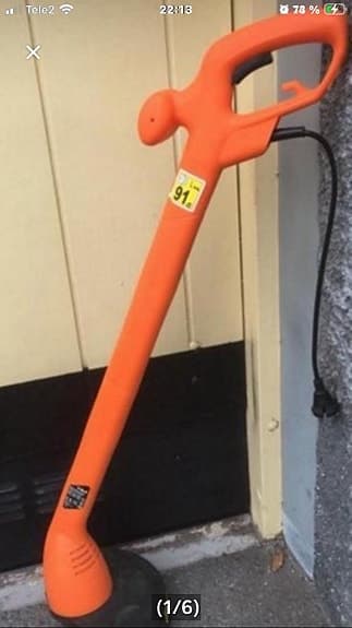 Stihl Grästrimmer orange .