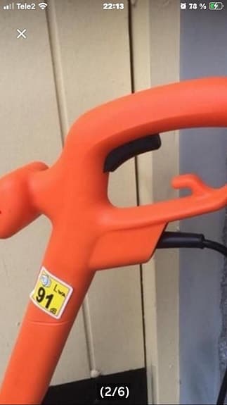 Stihl Grästrimmer orange .