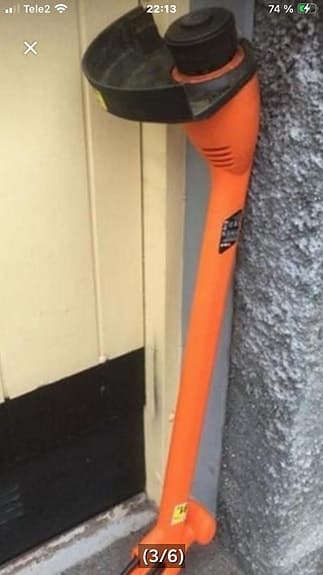Stihl Grästrimmer orange .