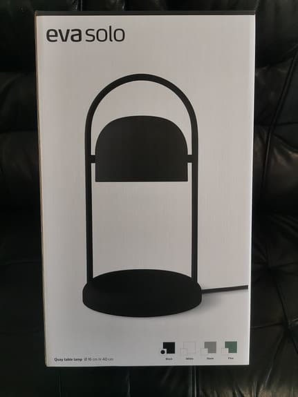Eva Solo Quay Bordslampa, Svart
