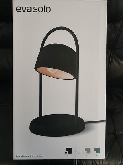 Eva Solo Quay Bordslampa, Svart