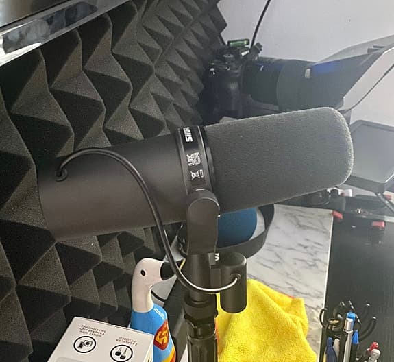 Shure SM39 Hodebøylemikrofon