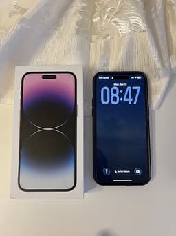 iPhone 14 Pro Max 256 GB 100% batteri