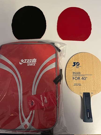 Bordtennisracket Yinhe V14 pro med fodral
