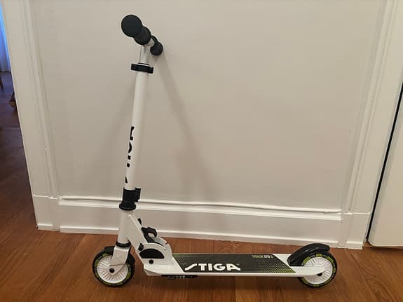 Stiga Track 120S sparkcykel Vit Svart