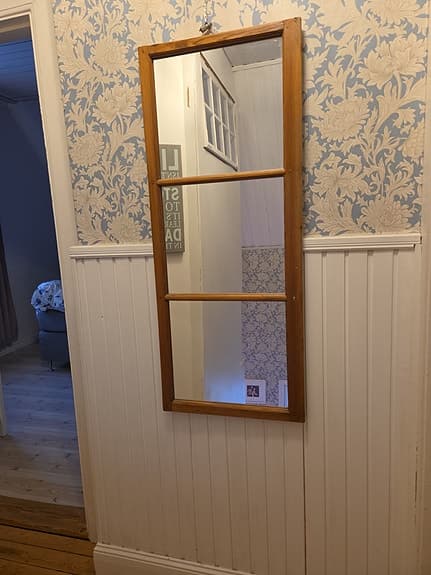 Spegel av Antikt fönster